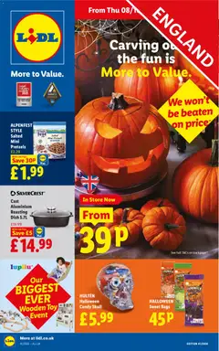 Preview of Weekly offers Lidl England valid from 08/10/2026