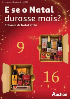 Pré-visualização Auchan Cabazes de Natal 2026 válido de 01/11/2026