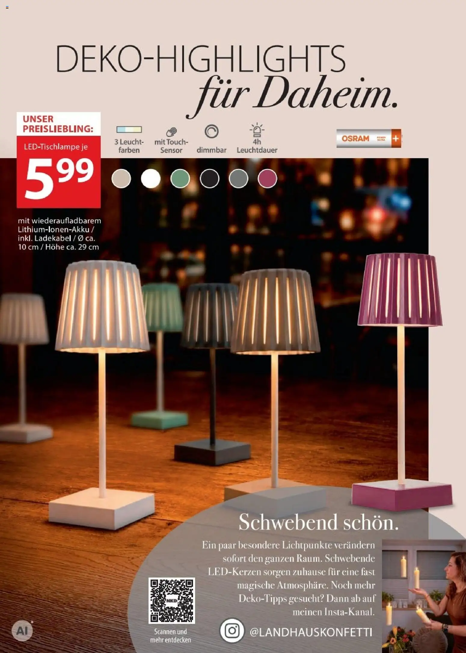 NKD Prospekt – gültig ab 10.09.2026 | Seite: 14 | Produkte: Ladekabel