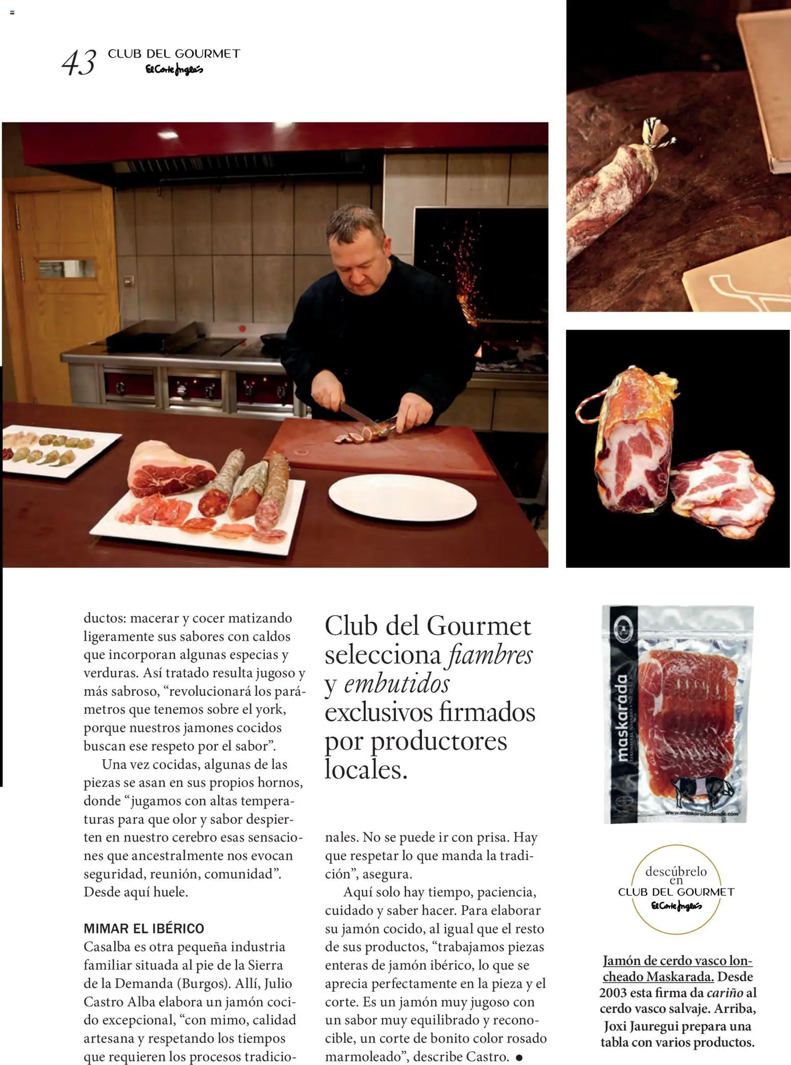 El Corte Inglés ofertas │ válido desde el 22/06/2026 | Página: 43 | Productos: Jamón, Cerdo, Embutidos, Especias