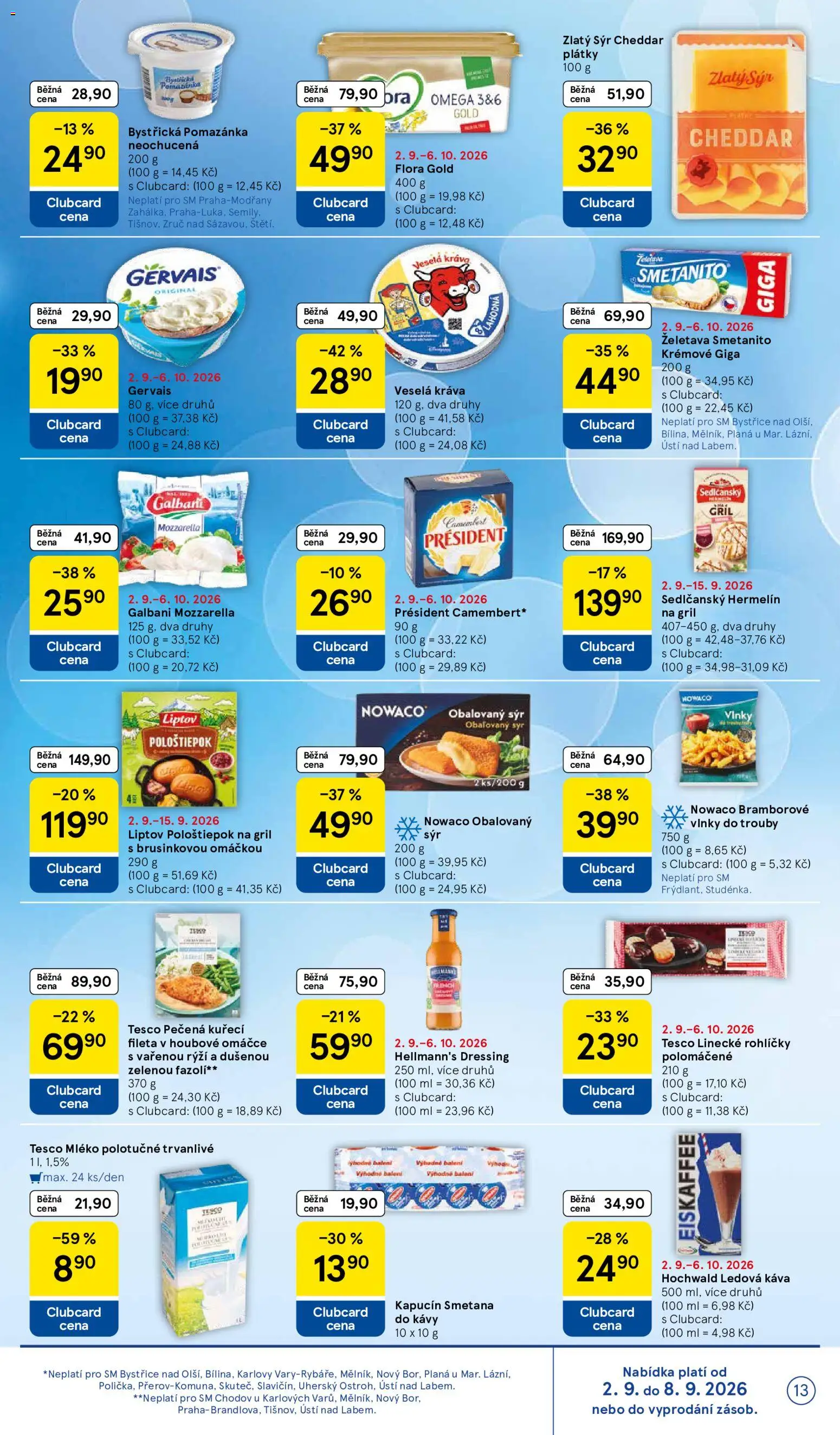 Tesco leták - Supermarket od 02.09.2026 | Strana: 13