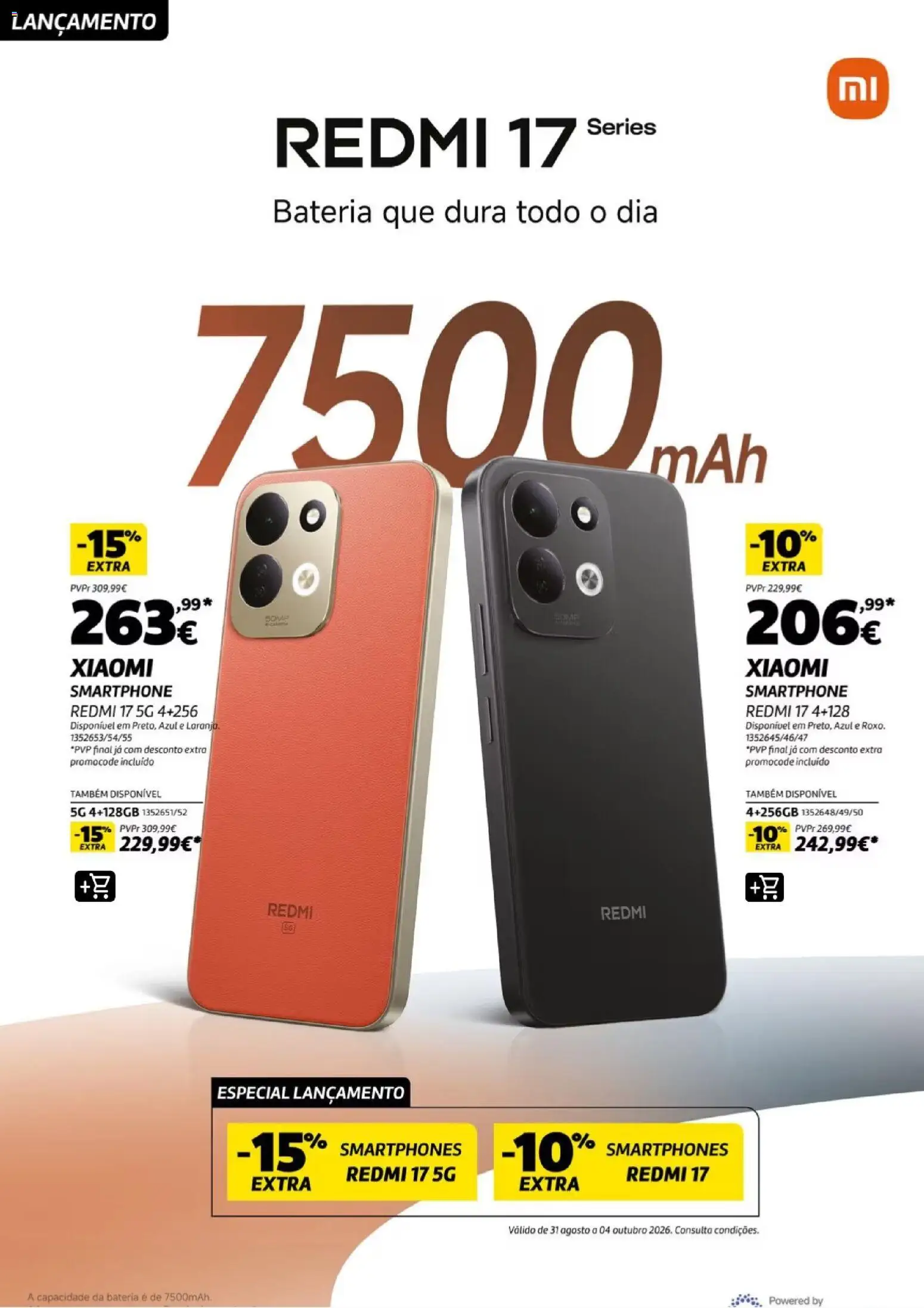 Radio Popular É para regressar resso asaul com tudo, mesmo tudo │ válido de 01/09/2026 | Página: 59 | Produtos: Smartphone, Bateria