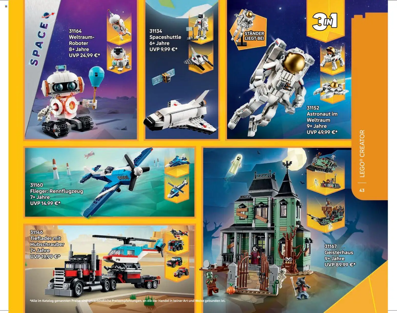 Lego Angebote gültig ab 05.01.2026 | Seite: 43 | Produkte: Roboter