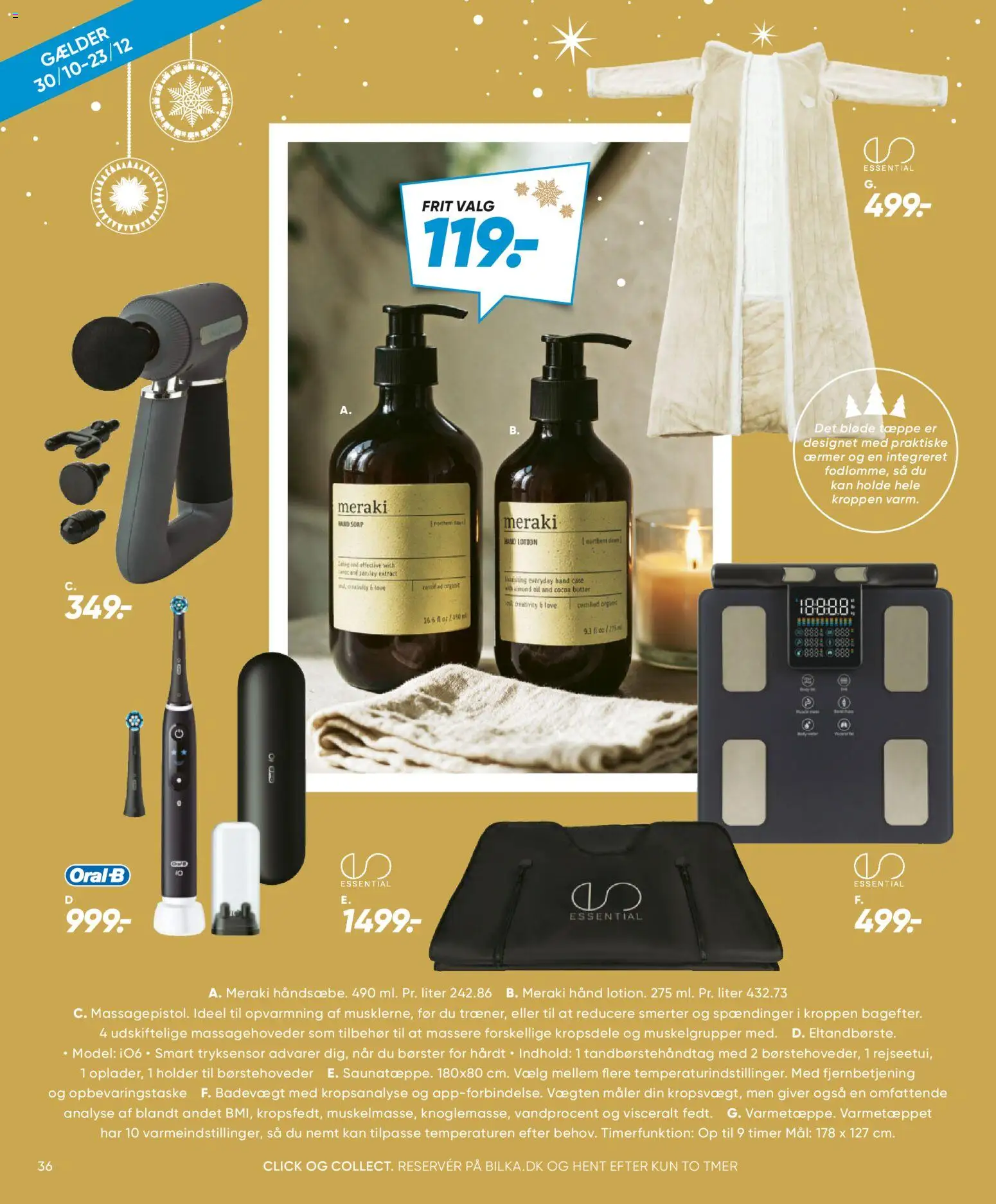 Bilka tilbudsavis – gyldig fra 30/10/2026 | Side: 24 | Produkter: Tæppe, Søm