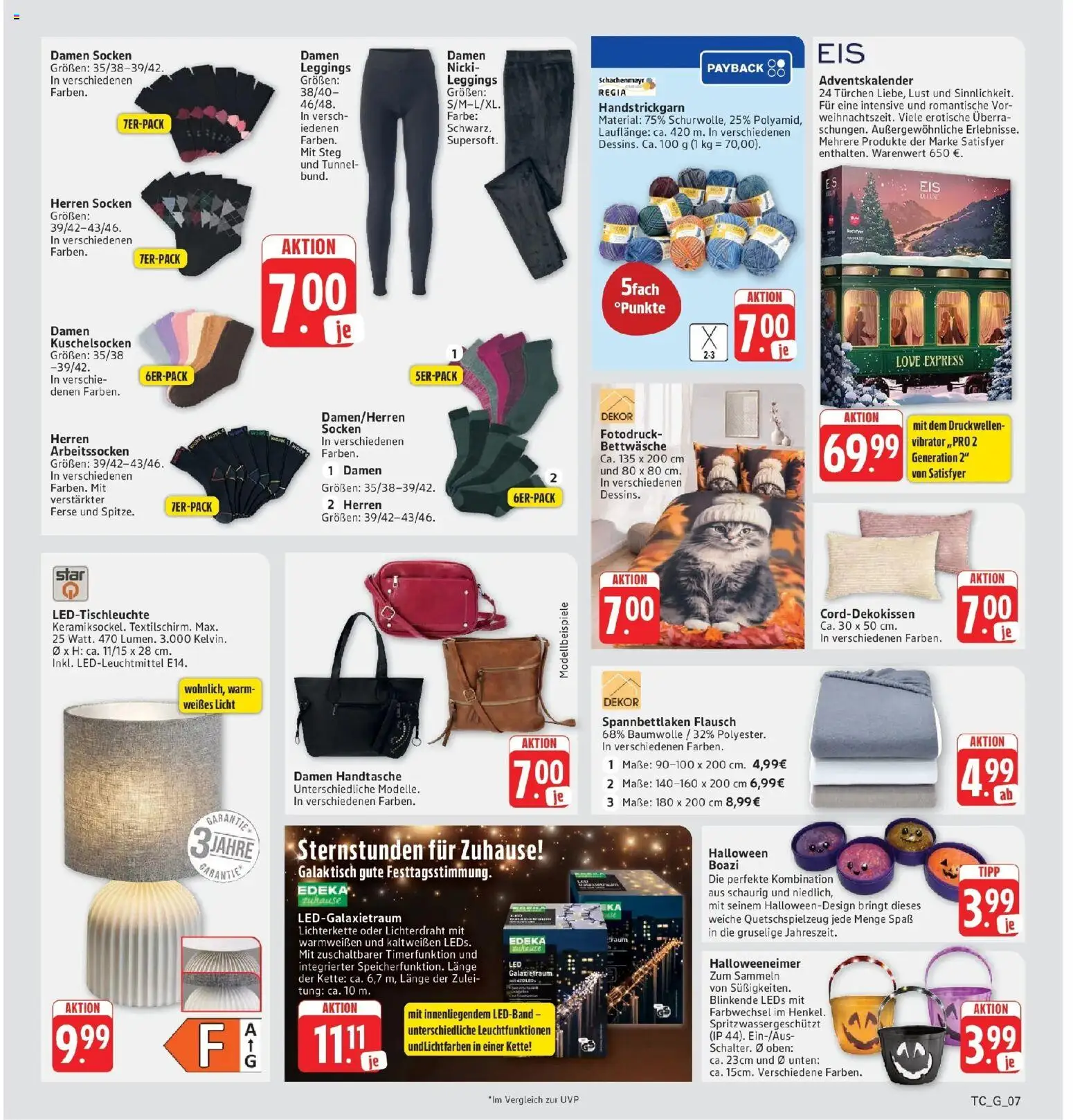 Marktkauf Prospekt Kirchheim (ab 12.10.2026) » Angebote online | Seite: 37 | Produkte: Tisch, Bettwäsche, Leggings, Handtasche