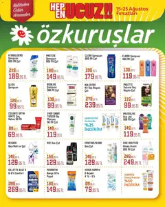 15 Ağustos 2026 tarihinden itibaren geçerli olan Özkuruşlar kataloğu önizlemesi | Sayfa: 3