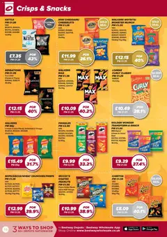 Preview of Bestway - The Big Deals Brochure valid from 14/08/2026 | Page: 16 | Products: Chicken, Vinegar, Crisps, Snacks
