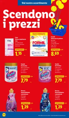 Anteprima del volantino Formil Detersivo in polvere, Marsiglia, 100 lavaggi, 5.2 kg confezione, 1 kg = 1.67 € valido a partire dal 08/01/2026 | Pagina: 36 | Prodotti: Olio di cocco, Candeggina, Lavatrice, Cocco