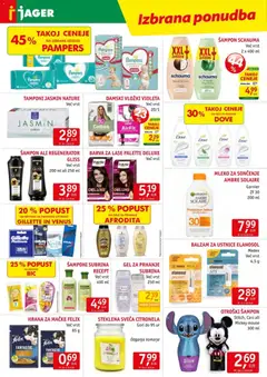 Jager katalog akcije – veljaven od 06.05.2026 | Stran: 14 | Izdelki: Vložki, Barva za lase, Mleko, Barva