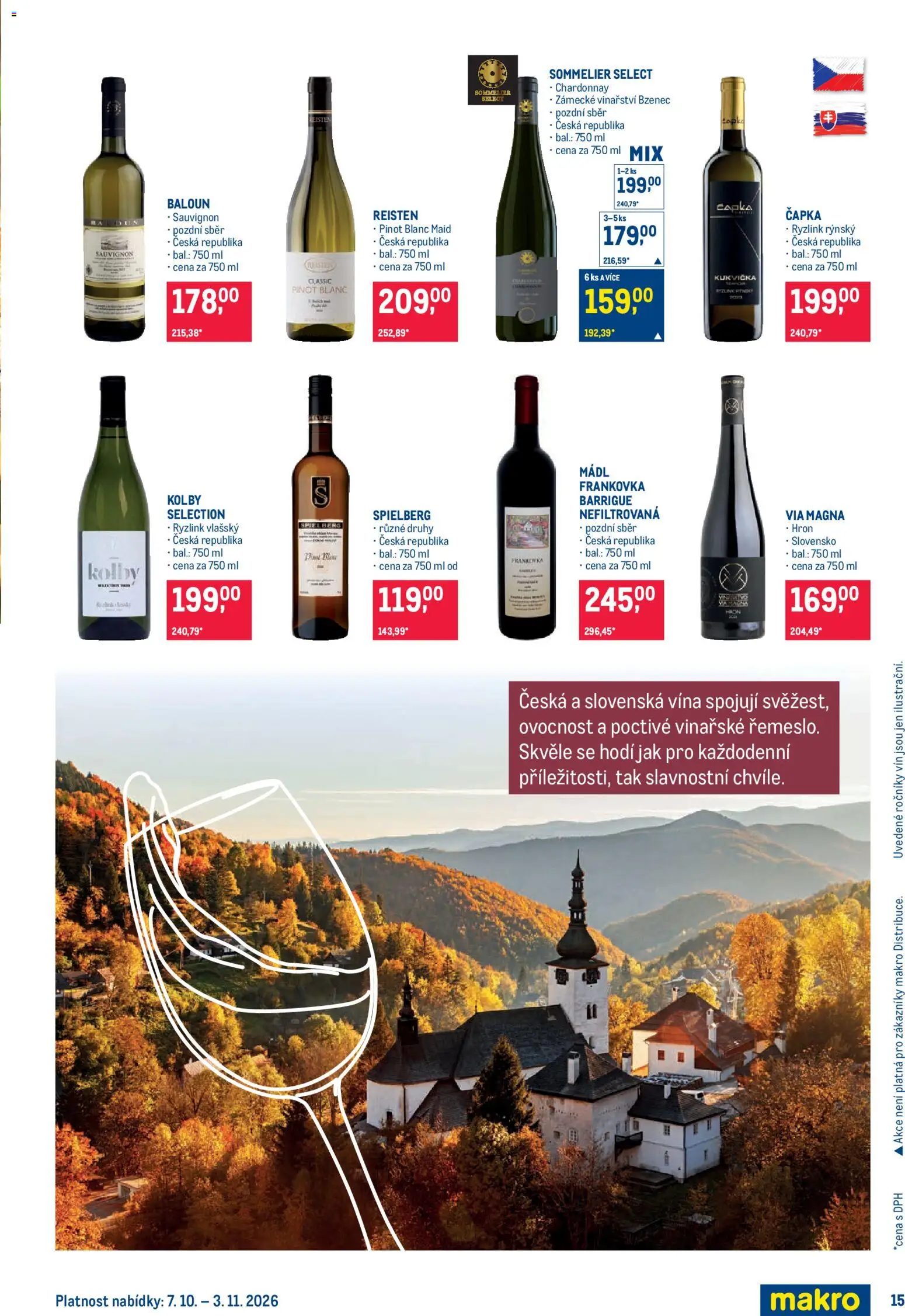 Makro leták - Pro milovníky jídla od 07.10.2026 | Strana: 15