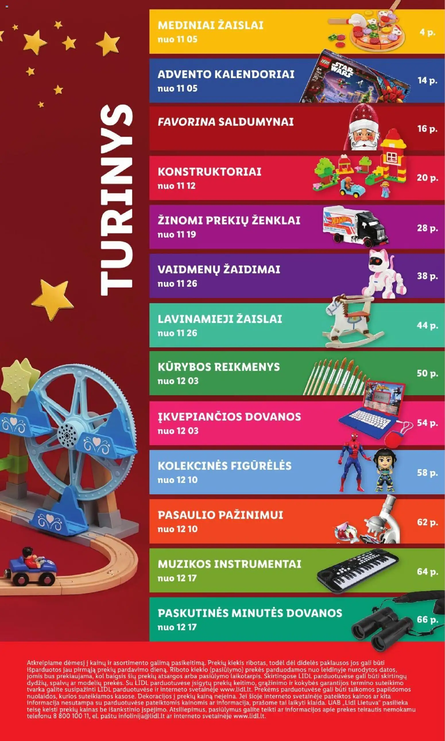 LIDL akcijos nuo 2026.11.02 | Puslapis: 3 | Prekių: Saldumynai