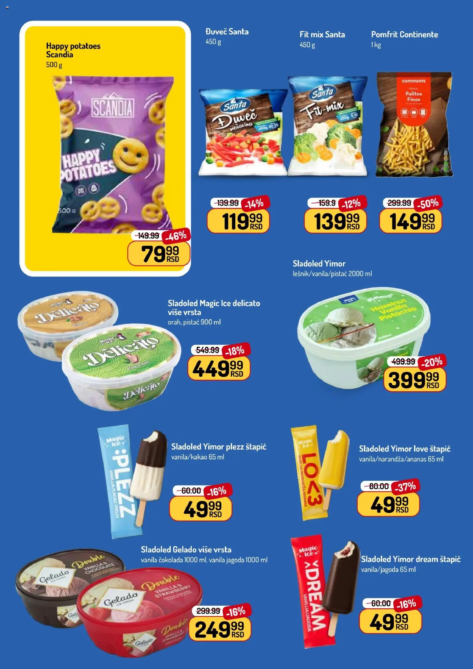 Aman katalog - važi od 20.07.2026 | Strana: 18 | Proizvode: Sladoled, Jagoda, Pomfrit, Čokolada