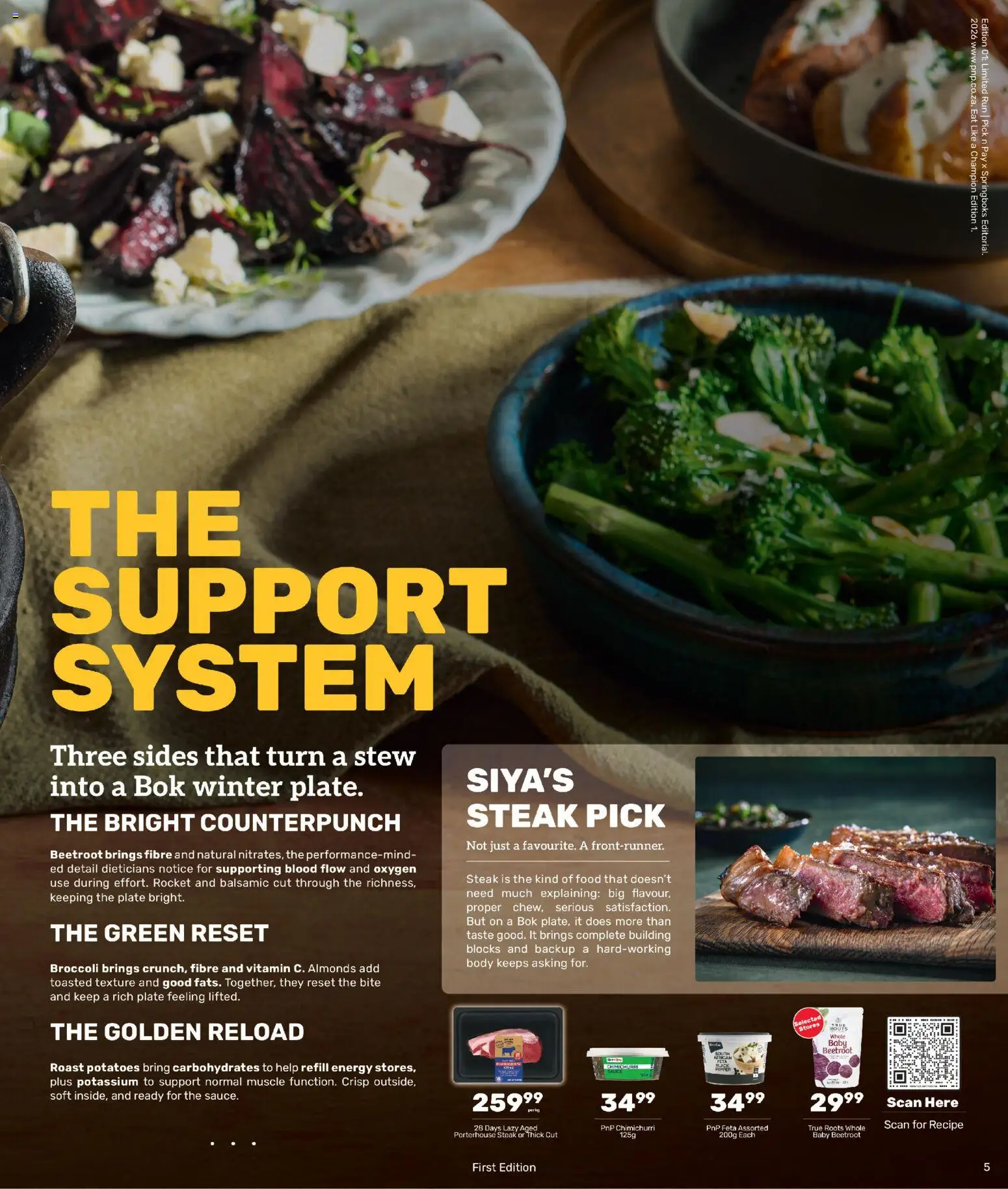 New Pick n Pay catalogue – valid from 29/06/2026 | Page: 5 | Products: Plate, Steak, Potatoes