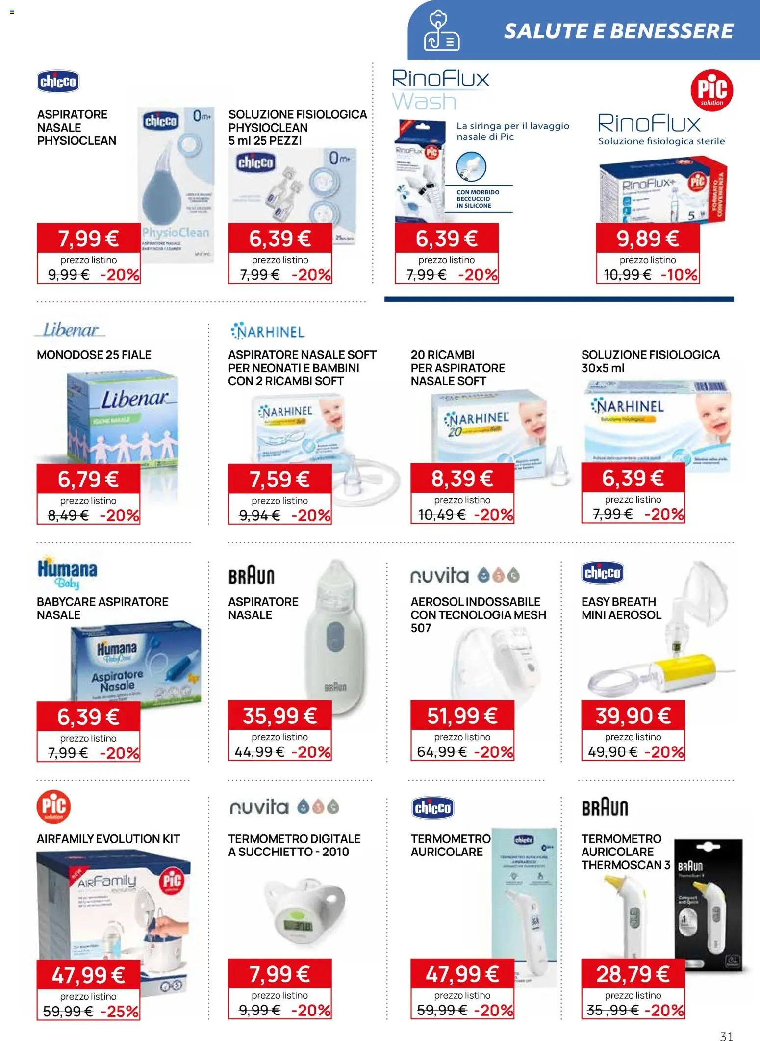 Volantino Prenatal del 20/08/2026 | Pagina: 31 | Prodotti: Silicone, Termometro