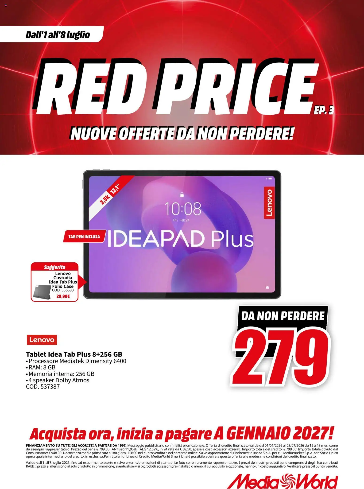 Volantino Media World del 01/07/2026 | Pagina: 19
