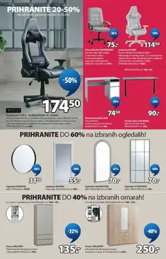 JYSK katalog akcije – veljaven od 01.07.2026 | Stran: 8 | Izdelki: Furnir, Omara, Stol, Ogledalo