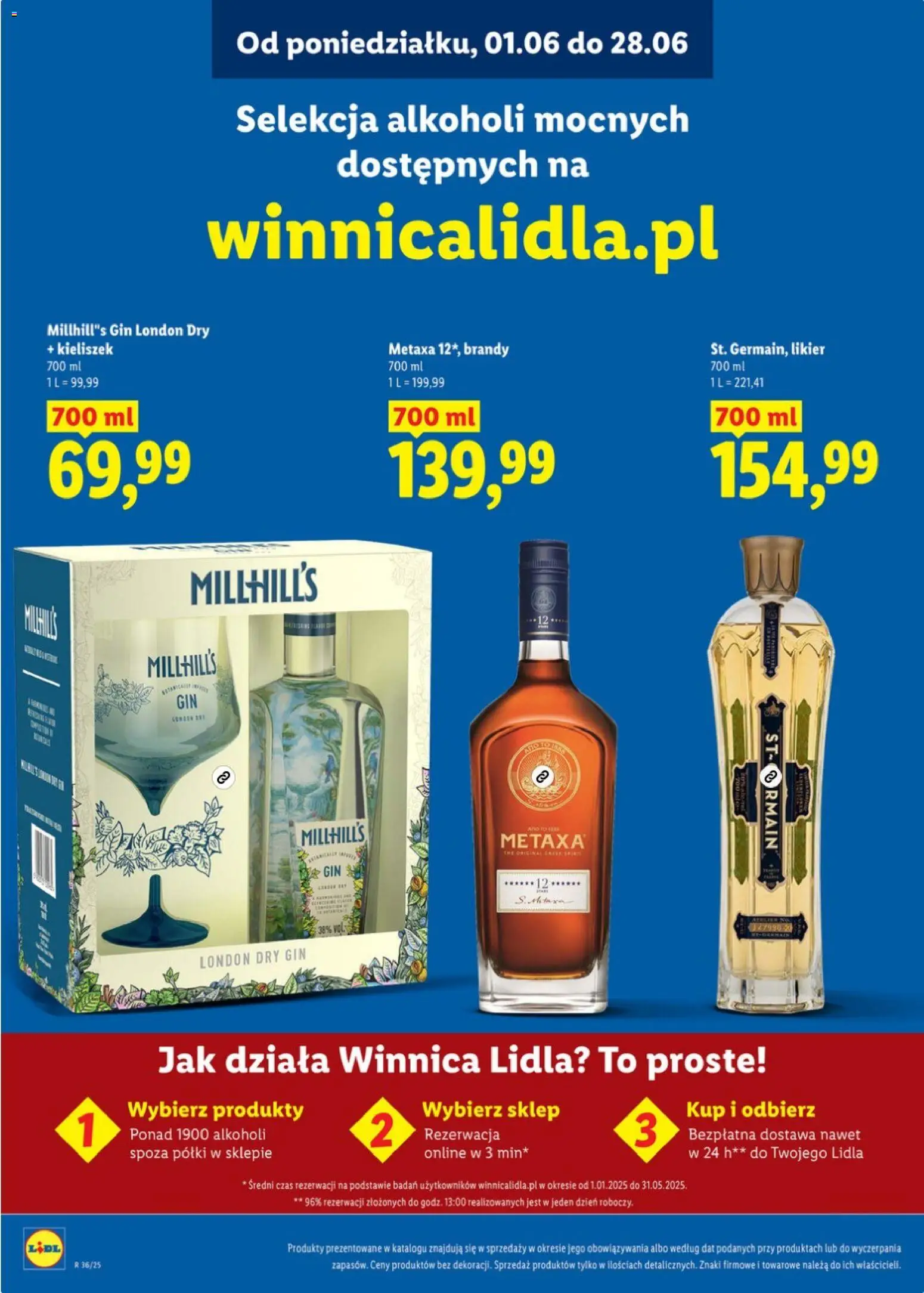 Lidl Katalog alkoholi mocnych od 01.06.2026 | Strona: 27 | Produkty: Metaxa, Metaxa 12, Gin