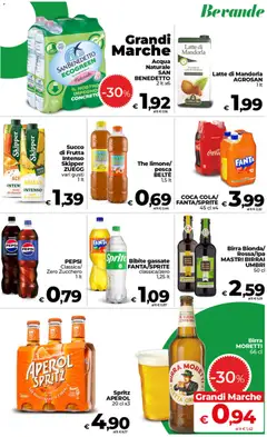 Anteprima del volantino COOP volantino inCoop Sicilia valido a partire dal 11/09/2026 | Pagina: 33 | Prodotti: Birra Moretti, Bibite, Pepsi, Ghiaccio