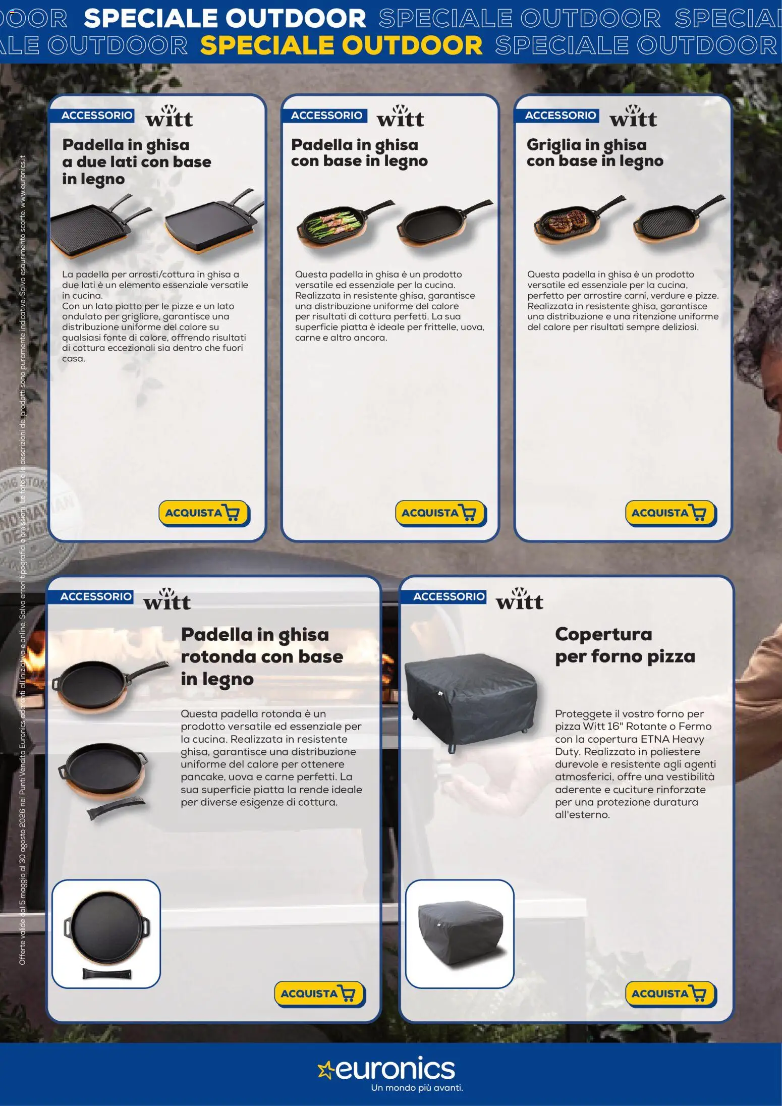 Volantino Euronics del 05/05/2026 | Pagina: 32 | Prodotti: Uova, Pizza, Piatto, Forno