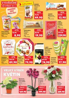 Náhled letáku LINDT LINDOR Pralinky, různé druhy 337 g od 24.06.2026 | Strana: 20