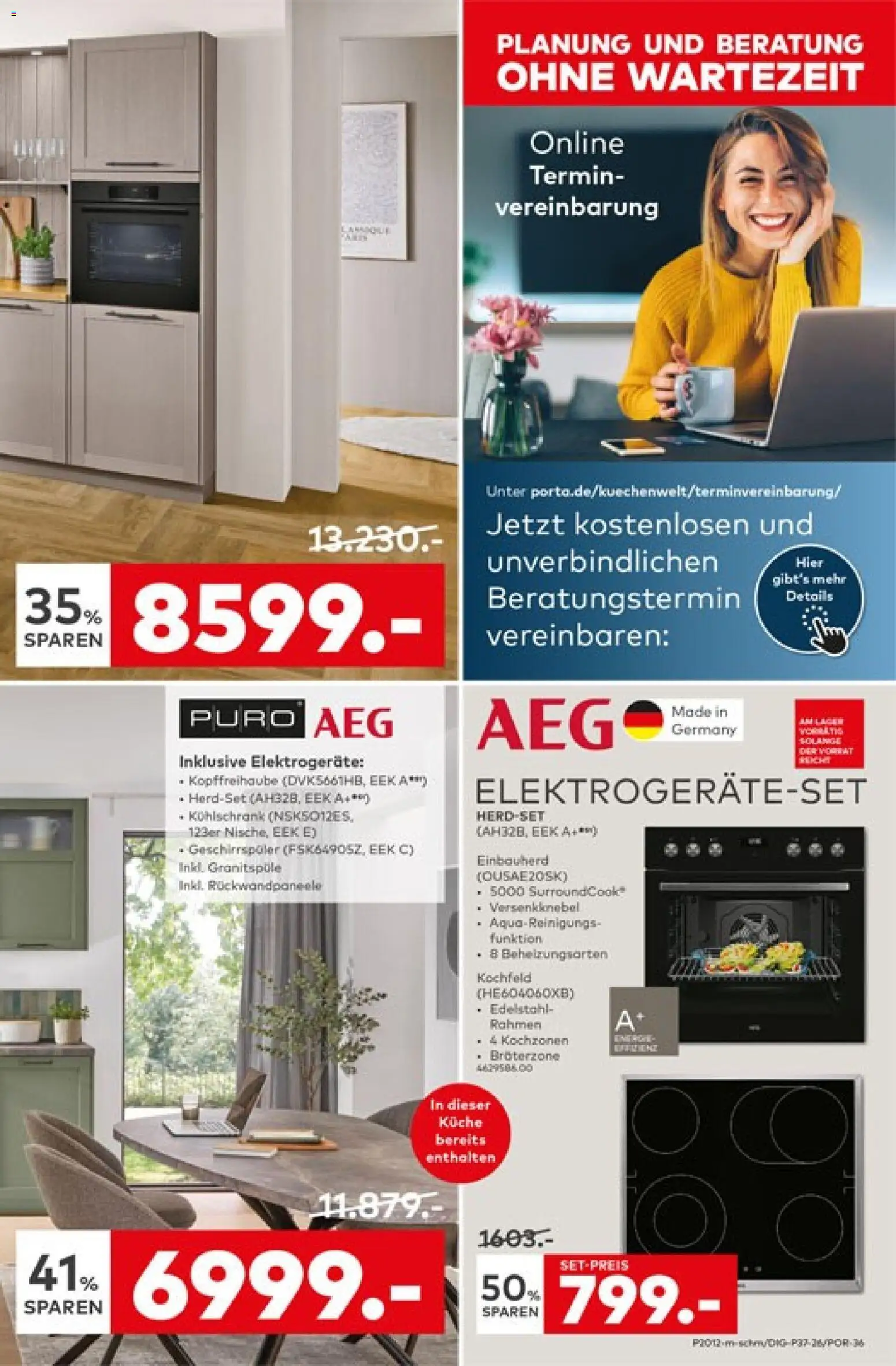 Porta! Prospekt – gültig ab 12.10.2026 | Seite: 7 | Produkte: Geschirrspüler, Küche, Kühlschrank, Kochfeld