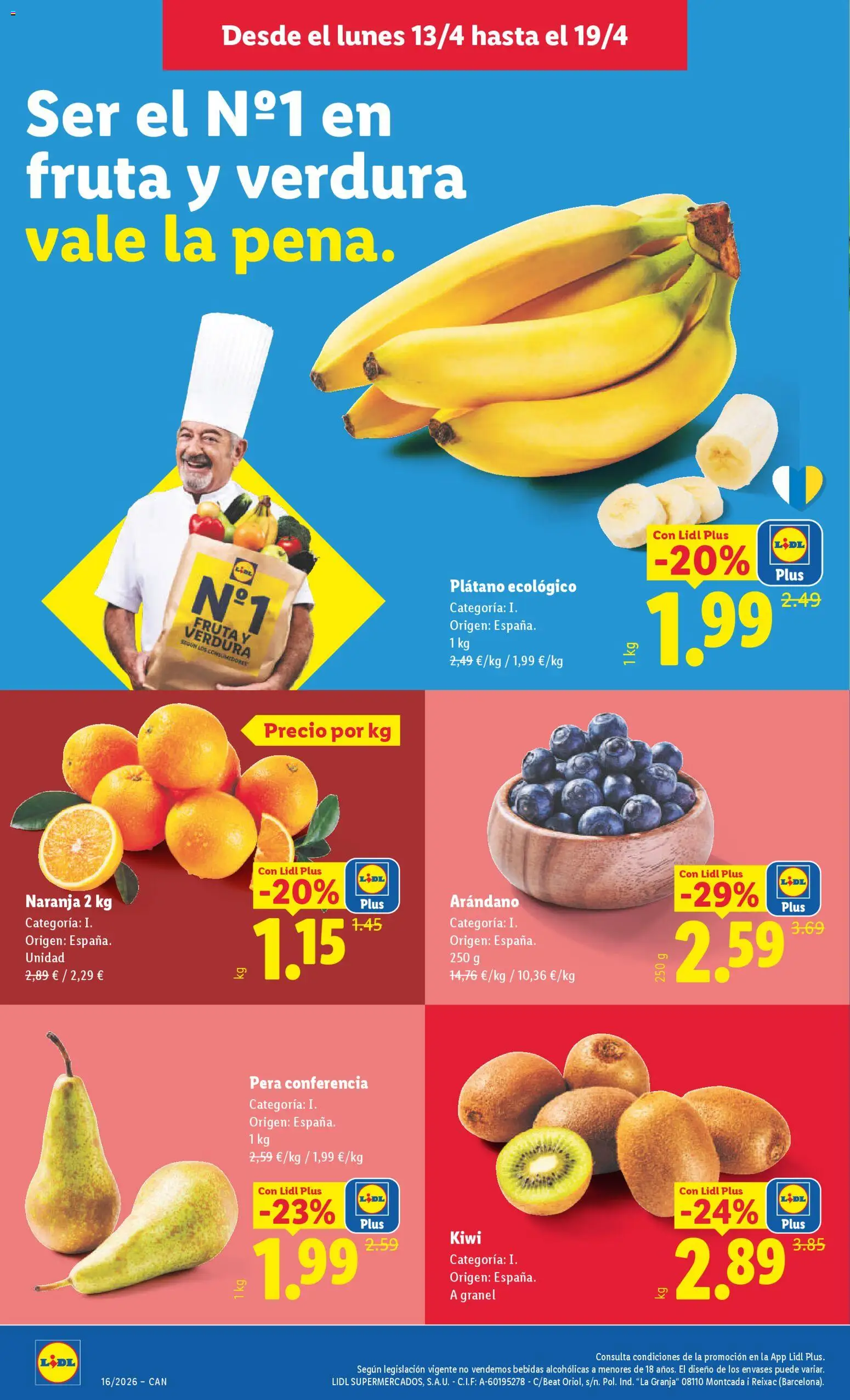 Lidl Canarias │ válido desde el 13.04.2026 | Página: 2 | Productos: Kiwi