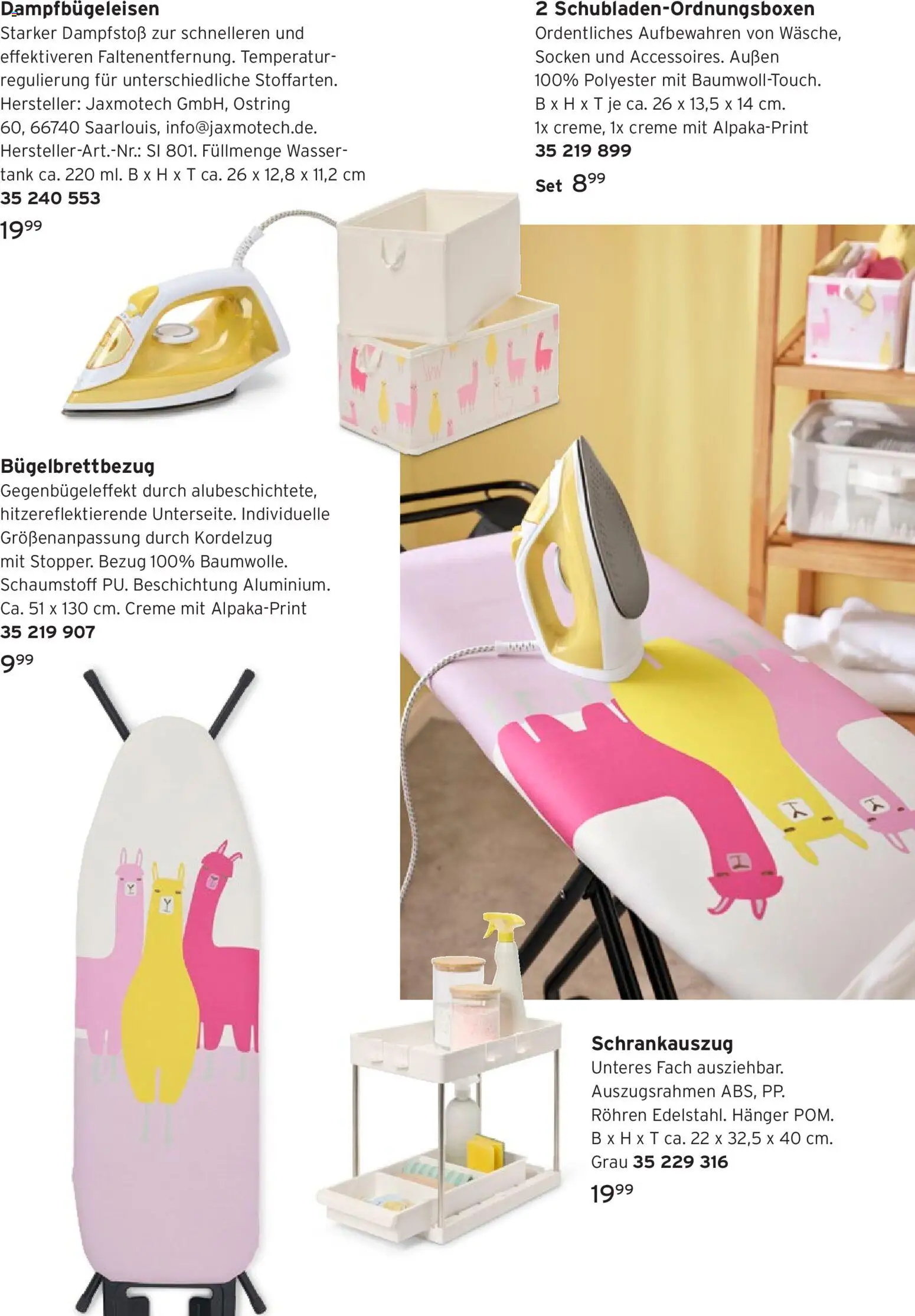Prospekt Tchibo Alpaka cleaning collection – gültig ab 05.08.2026 | Seite: 19 | Produkte: Creme, Wasser, Socken