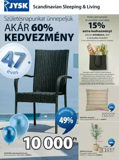JYSK akciós újság - amely érvényes a következő dátumtól: 29.04.2026