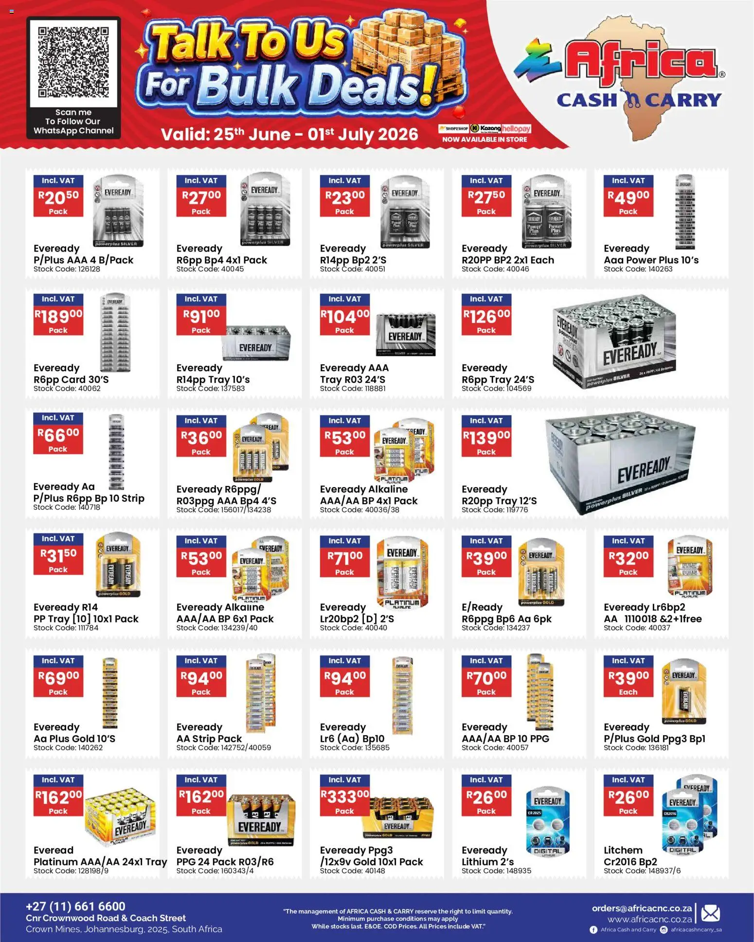 New Africa Cash & Carry catalogue – valid from 25/06/2026 | Page: 21