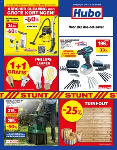 Hubo folder - Voorbeeld van een folder van Hubo, geldig van 07/10/2026