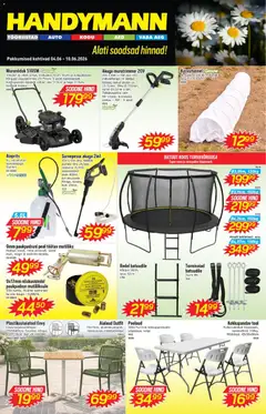 Handymann kliendilehe eelvaade alates 04.06.2026