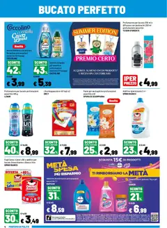Anteprima del volantino Iper volantino Profumo di Pulito valido a partire dal 03/09/2026 | Pagina: 4 | Prodotti: Ammorbidente, Smacchiatore, Lavatrice, Panni