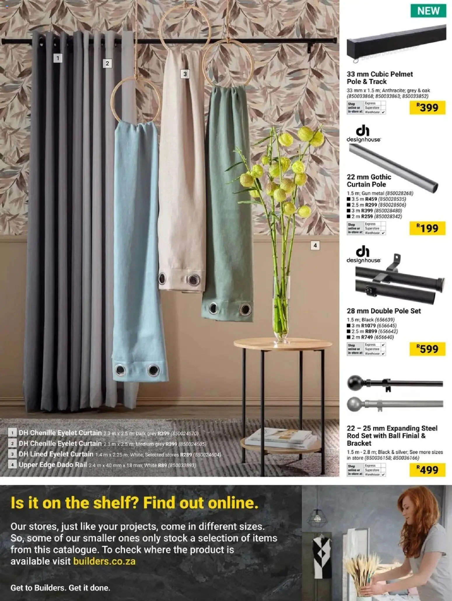 New Builders catalogue – valid from 19.05.2026 | Page: 7 | Products: Shelf, Stock