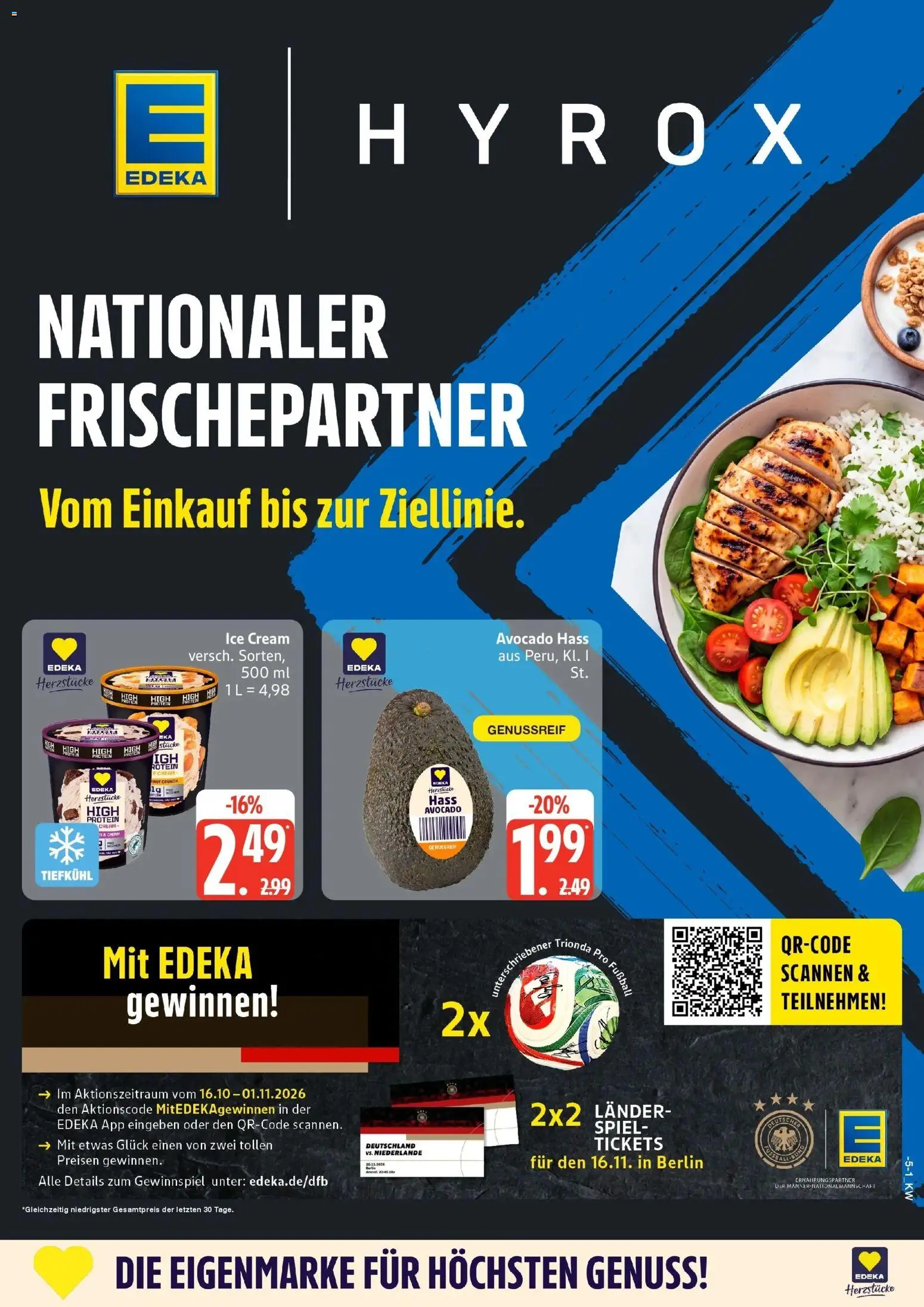 Edeka Prospekt Bad Schwartau (ab 26.10.2026) » Angebote Online | Seite: 12 | Produkte: Spiel, Fußball, Avocado