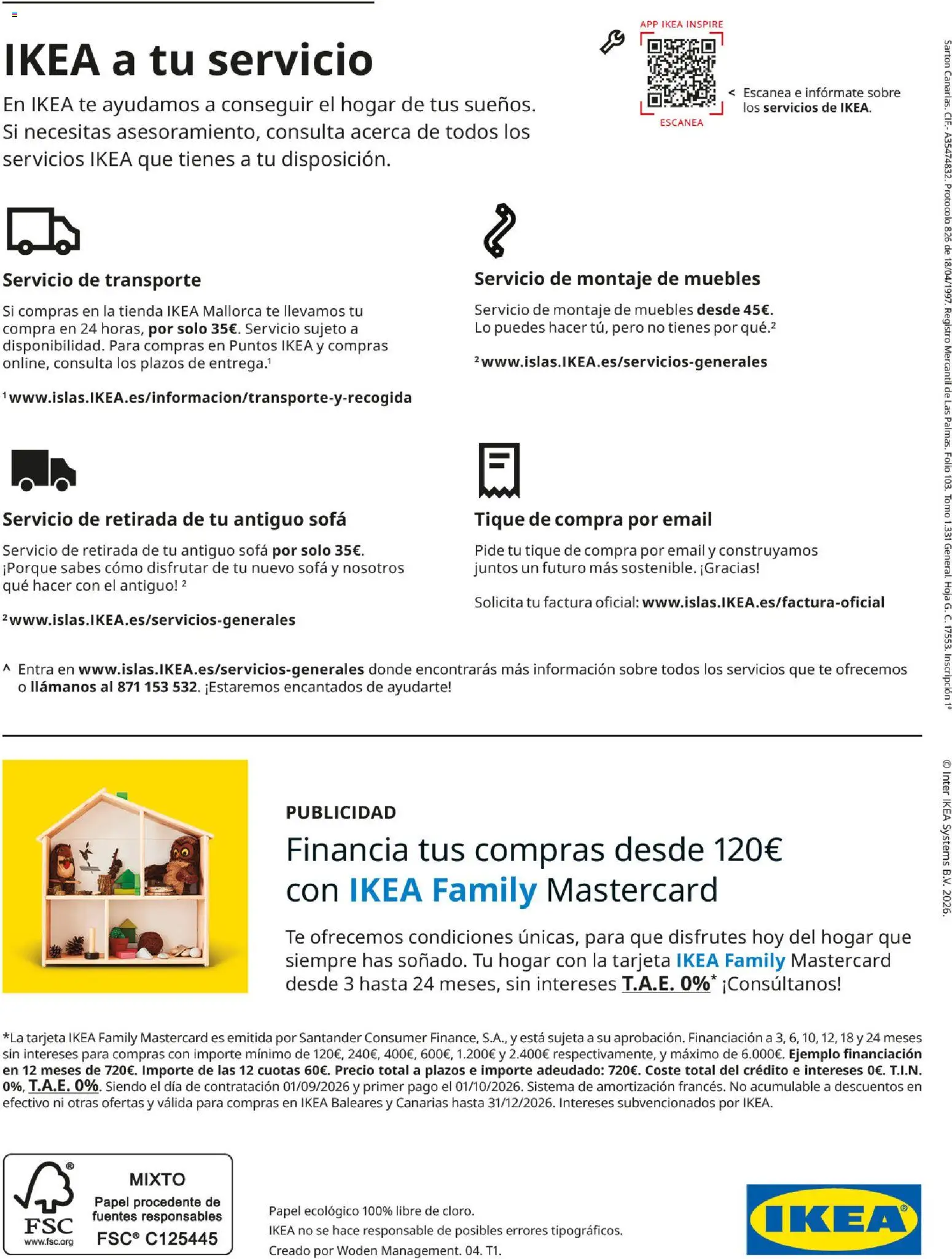 Catálogo IKEA Sofás │ válido desde el 07.05.2026 | Página: 72 | Productos: General, Té, Muebles, Sofá