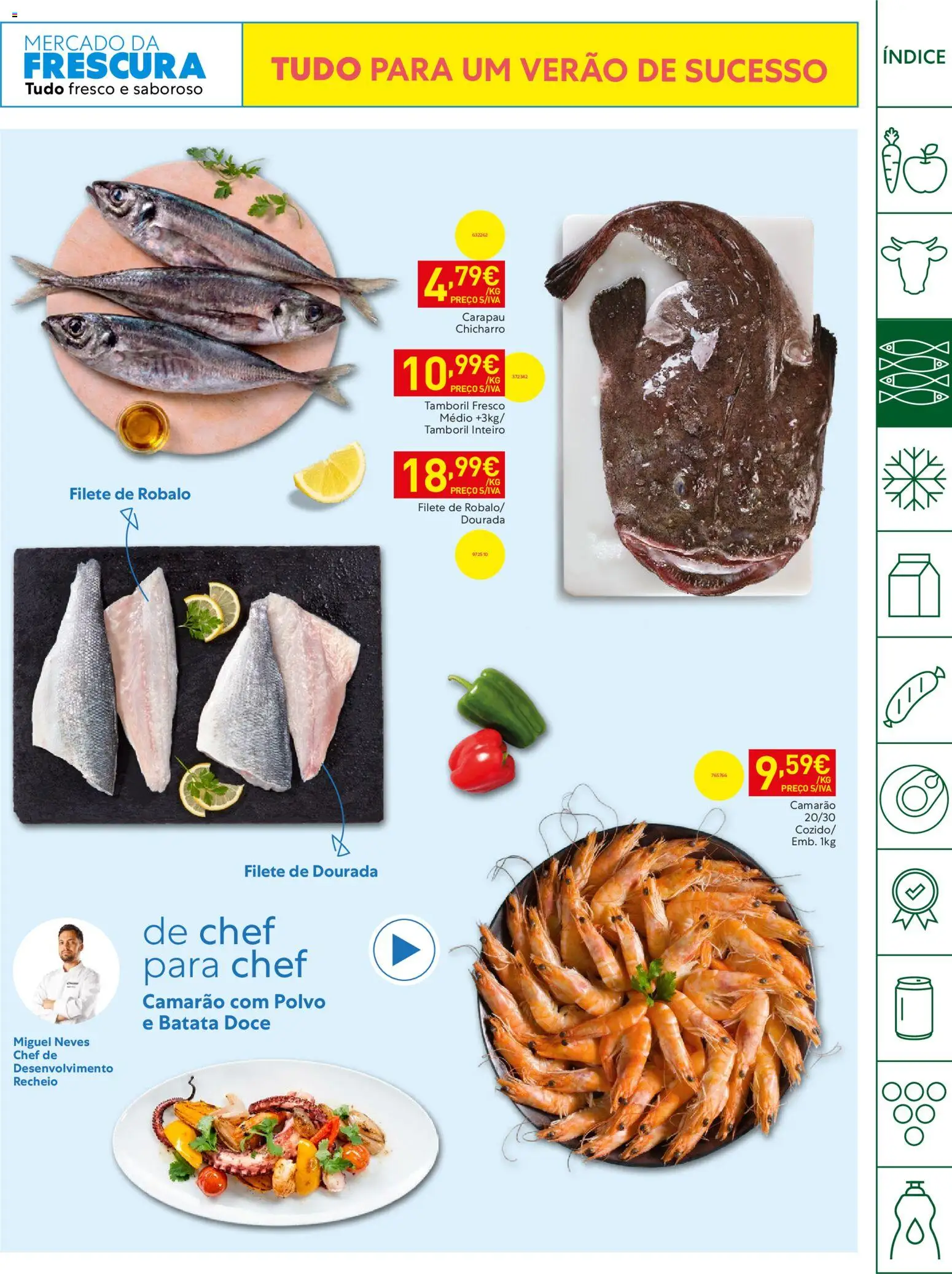 Recheio Horeca │ válido de 30/06/2026 | Página: 7 | Produtos: Batata, Polvo, Camarão, Tamboril
