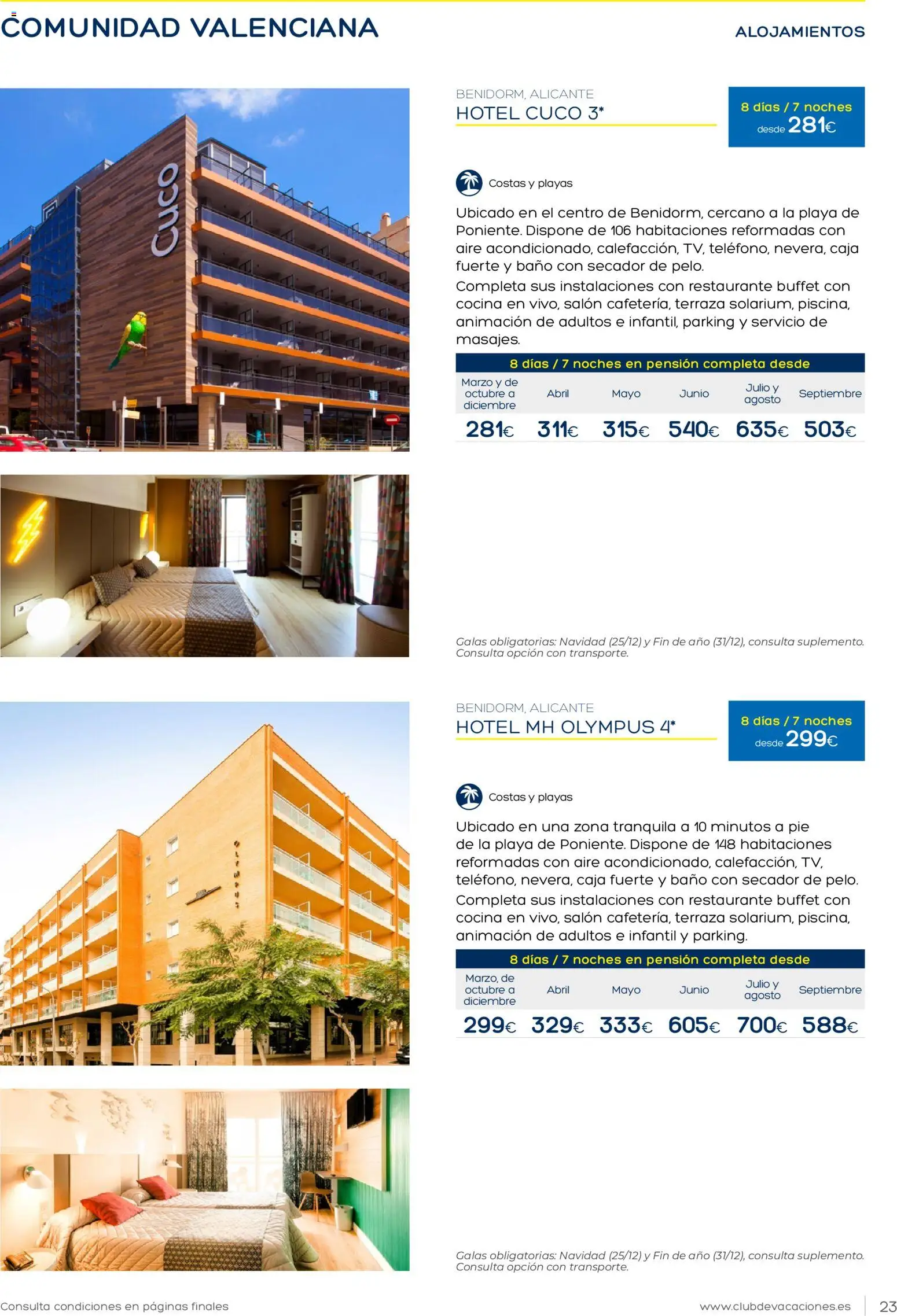 Viajes El Corte Inglés Club de Vacaciones │ válido desde el 01.02.2026 | Página: 23 | Productos: Cocina, Caja, Baño