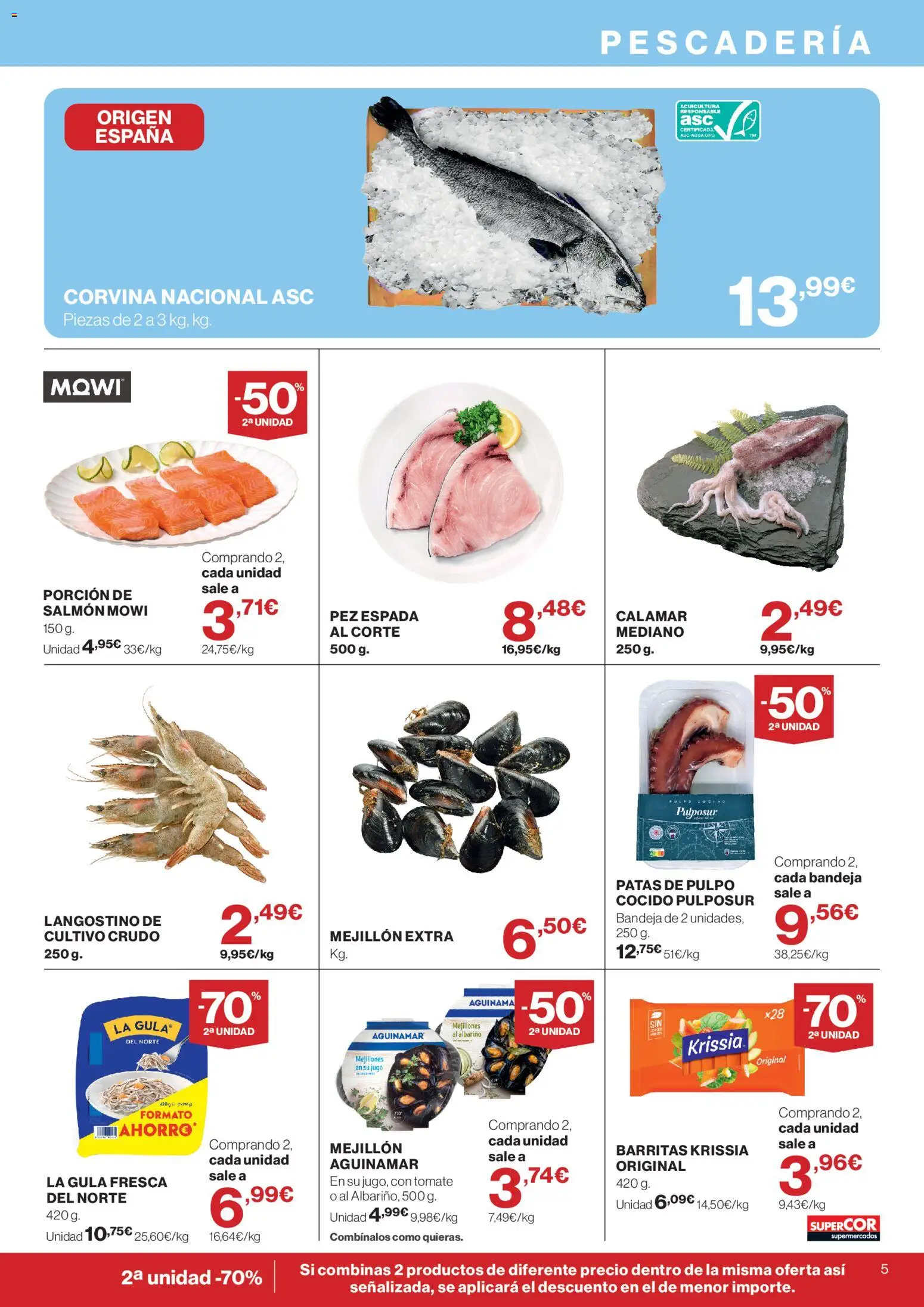Supercor Canarias │ válido desde el 16/07/2026 | Página: 5 | Productos: Jugo, Bandeja, Langostino