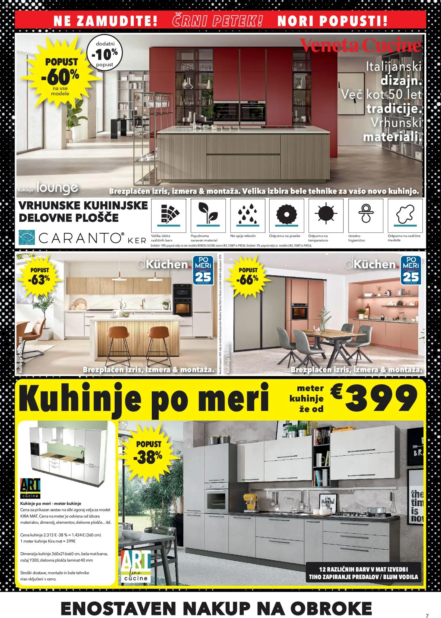 Novi Harvey Norman katalog ponudbe – veljaven od 21.10.2026 | Stran: 7 | Izdelki: Kuhinja, Delovna plošča