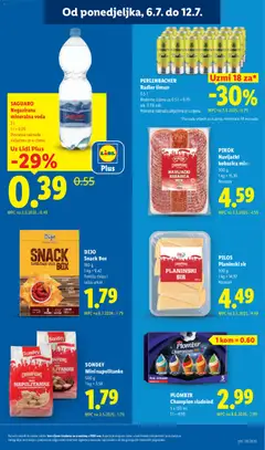 SAGUARO Negazirana mineralna voda, 2 l - Pregled kataloga iz trgovine Lidl, vrijedi od 06.07.2026 | Stranica: 11