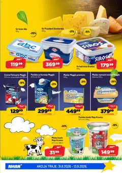 Maslac namazni neslani Meggle, Maslac namazni neslani Meggle Alpinesse 250 g - pregled Aman kataloga - važi od 31.08.2026 | Strana: 9