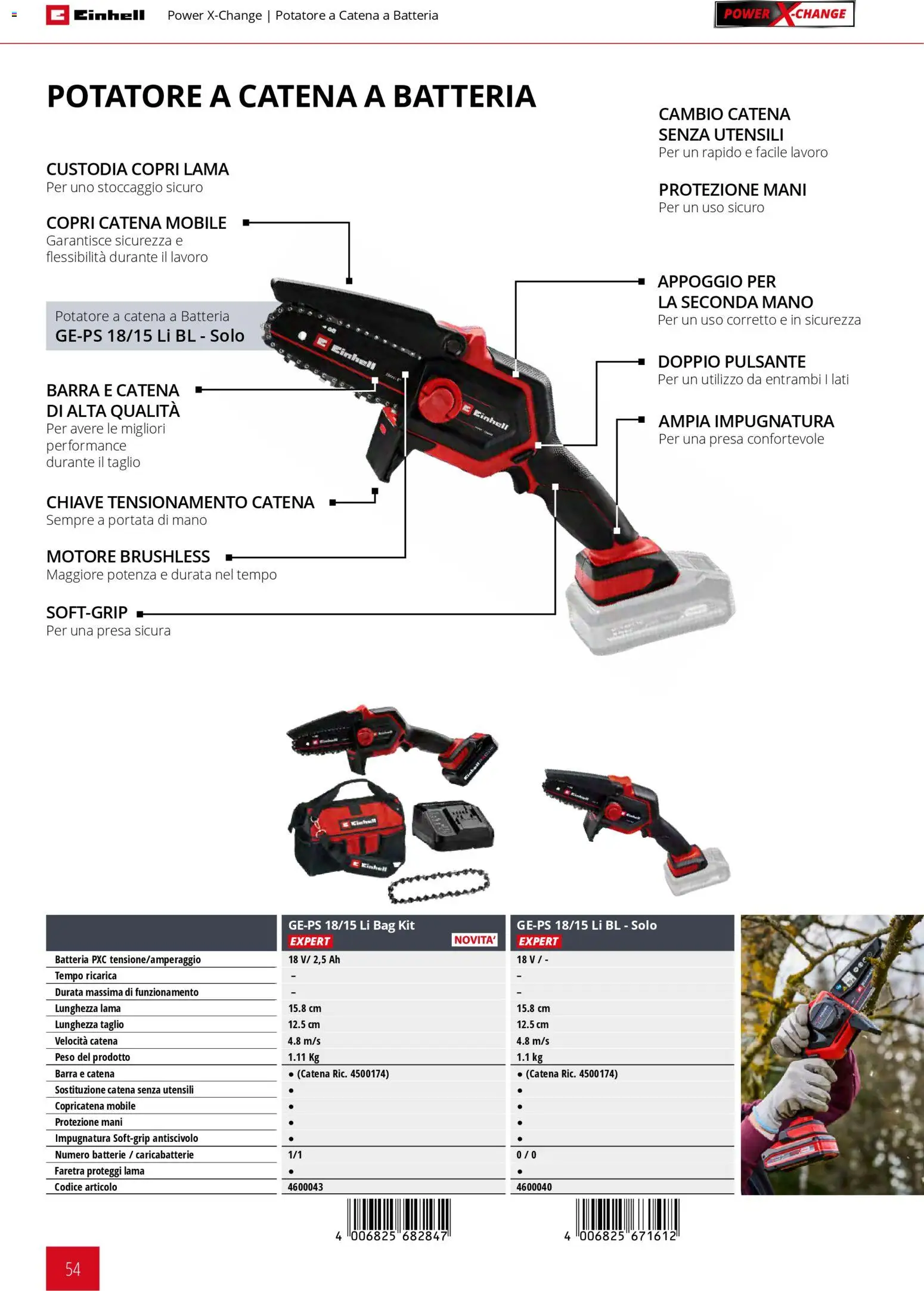 Volantino Einhell del 02/03/2026 | Pagina: 56 | Prodotti: Taglio, Batteria, Batterie, Caricabatterie