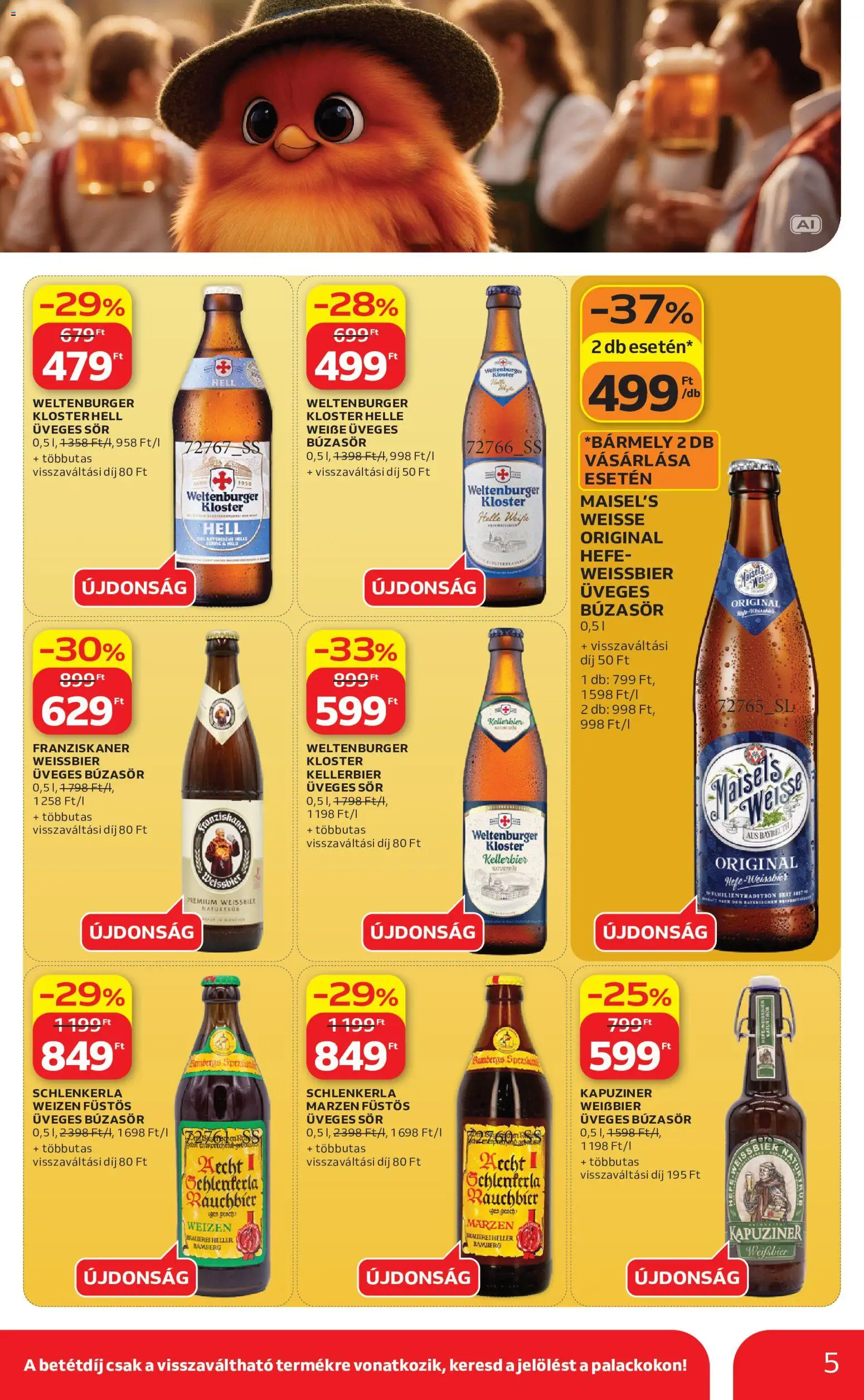 Auchan akciós ujság - amely érvényes a következő dátumtól: 2026.09.17. | Oldal: 5