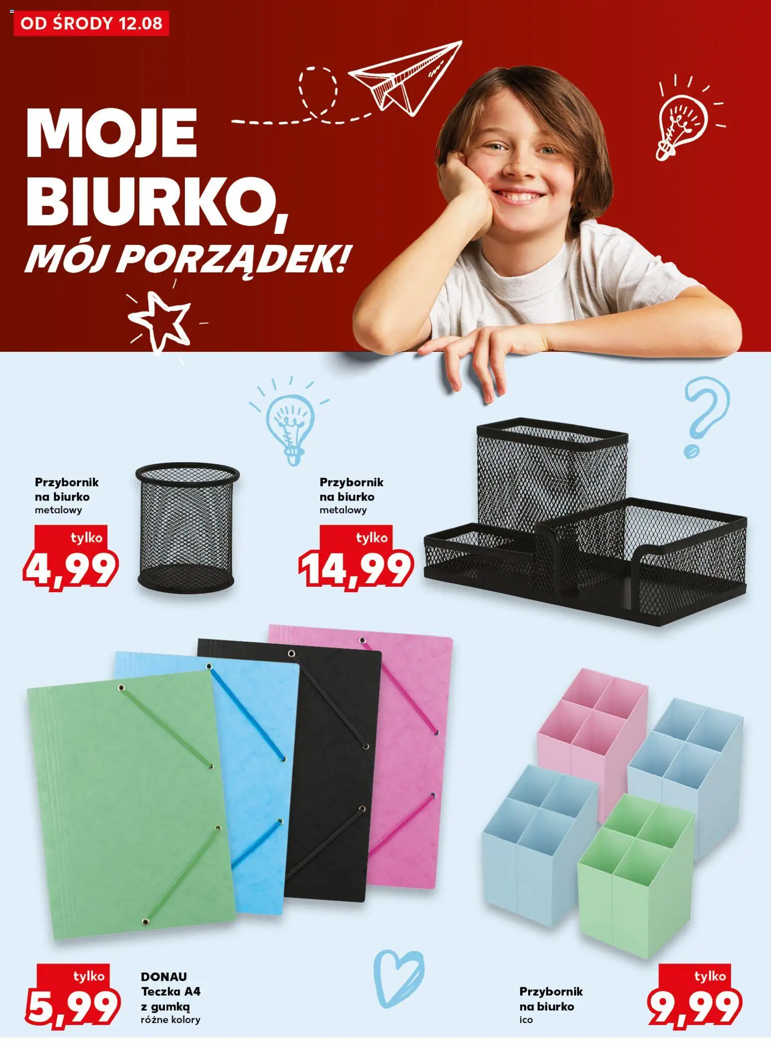 Kaufland gazetka - Wszystko do szkoły od 12.08.2026 | Strona: 30 | Produkty: Biurko