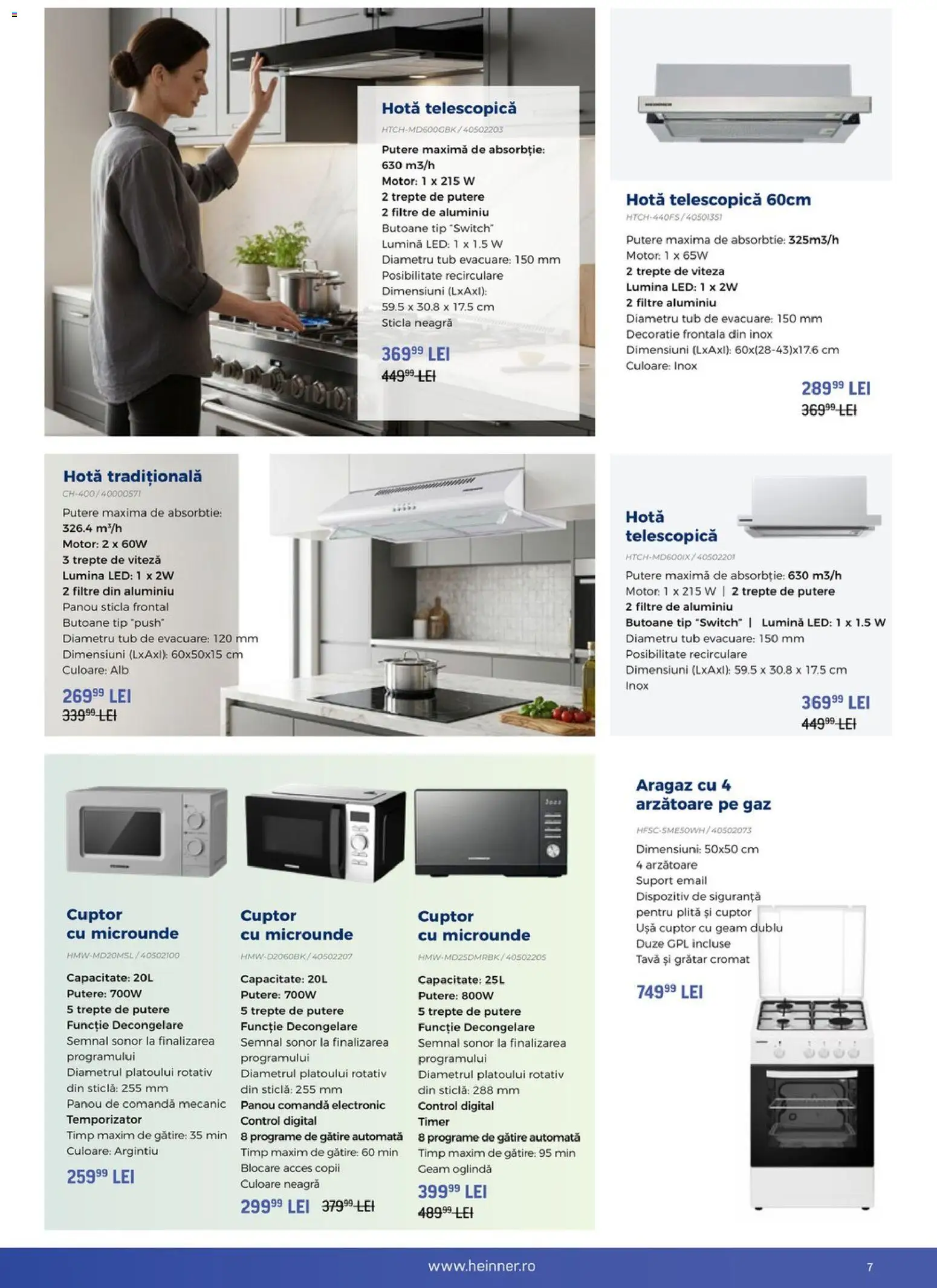 Noul catalog Carrefour – valabil de la 12.08.2026 | Pagină: 7 | Produse: Tava, Plită, Cuptor Cu Microunde, LED