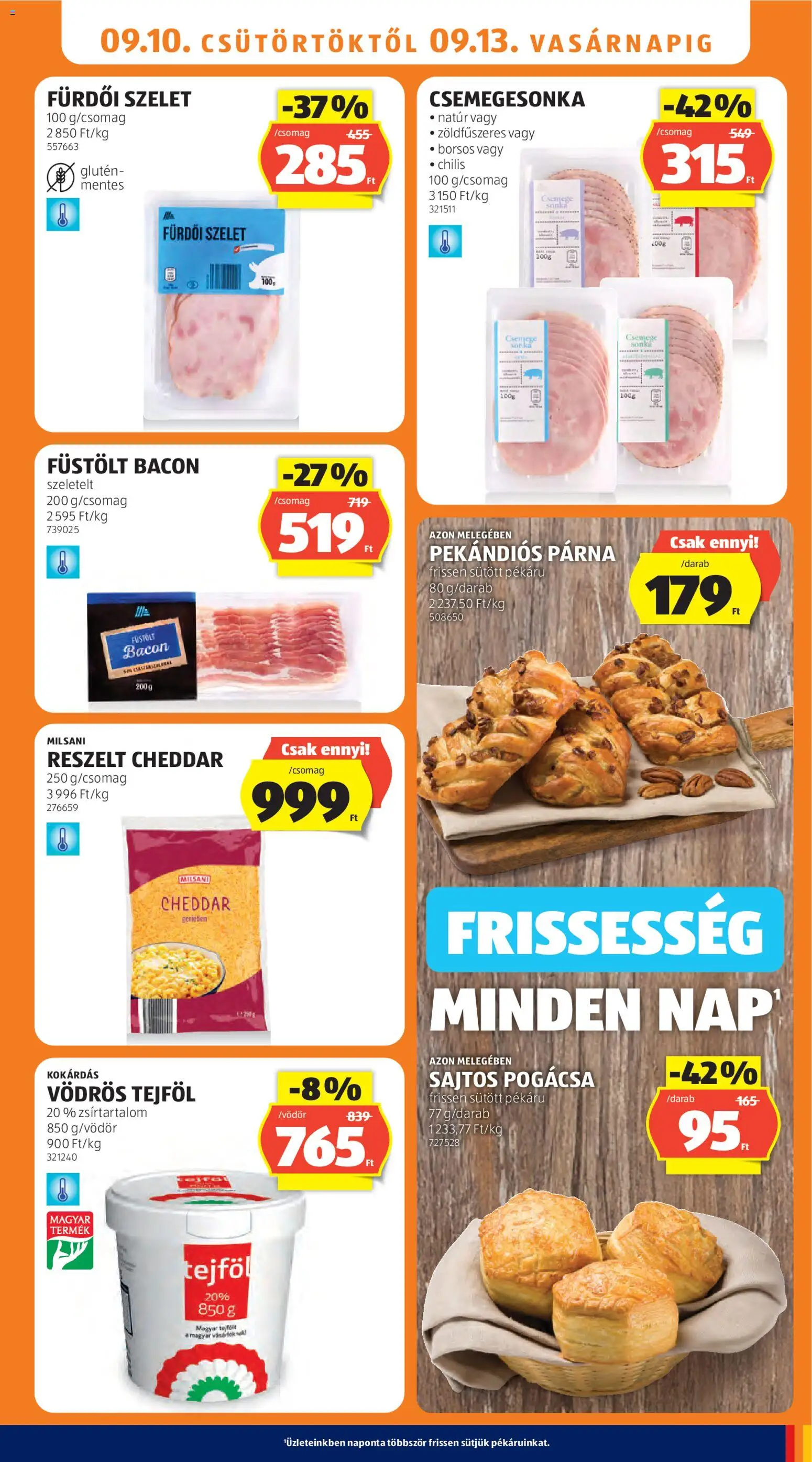 Aldi akciós ujság - amely érvényes a következő dátumtól: 2026.09.10. | Oldal: 13