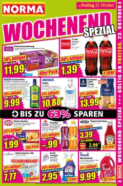 Norma Prospekt ab 19.10.2026 gültig | Seite: 15 | Produkte: Kaffee, Perwoll, Grapefruit, Waschmittel