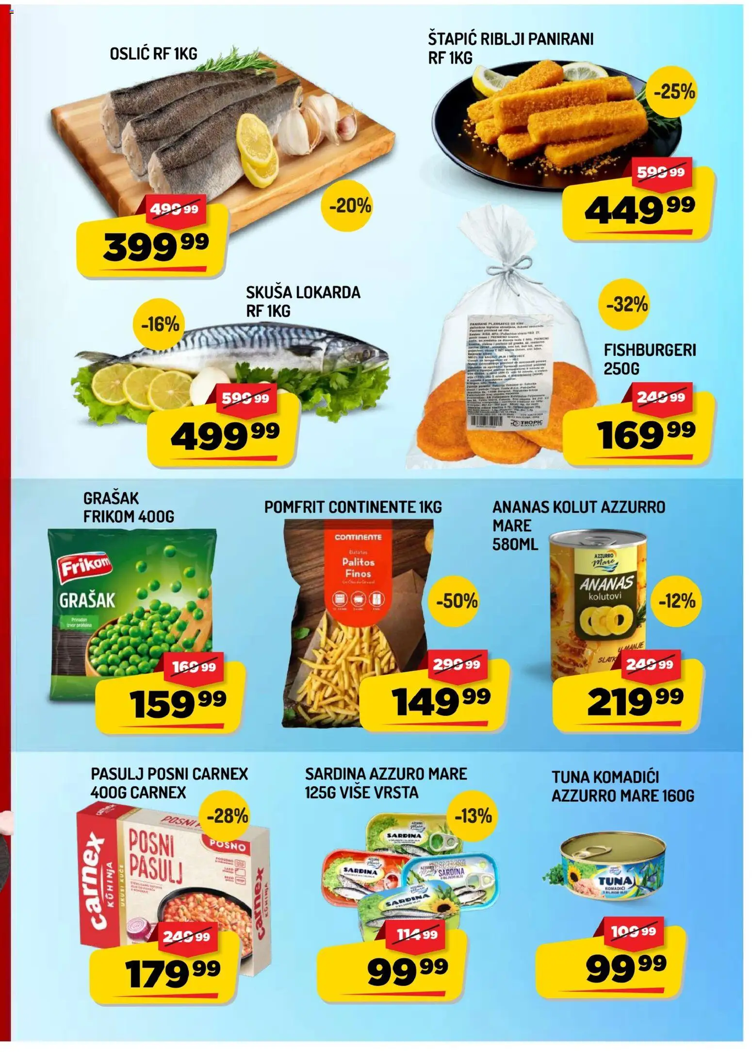 Aman katalog - važi od 14.08.2026 | Strana: 3 | Proizvode: Pasulj, Grašak, Kuhinja, Sardina