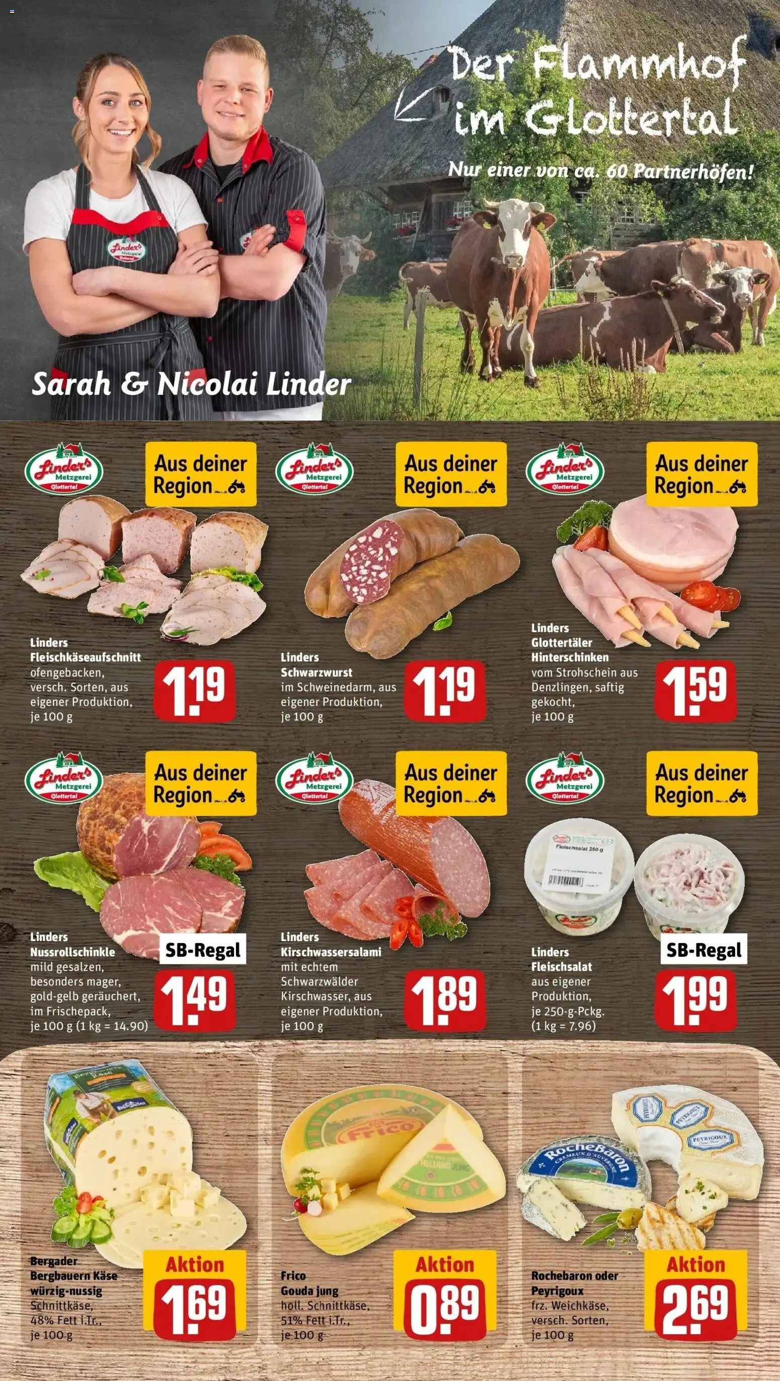 REWE Prospekt ab 21.09.2026 zum Blättern » Angebote | Seite: 15 | Produkte: Käse, Gouda