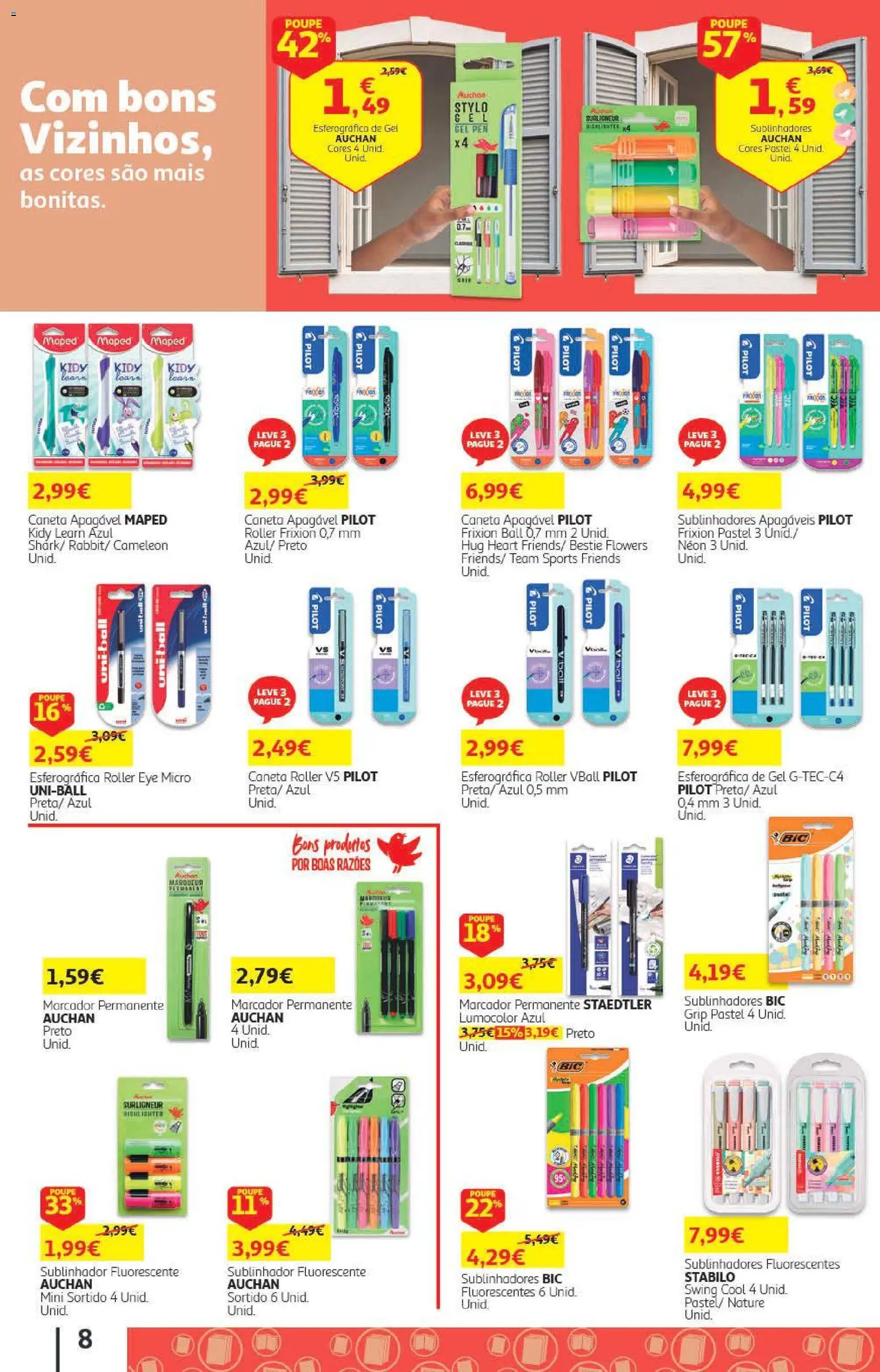 Auchan - Folheto Escolar  Têxtil Criança │ válido de 04/09/2026 | Página: 8